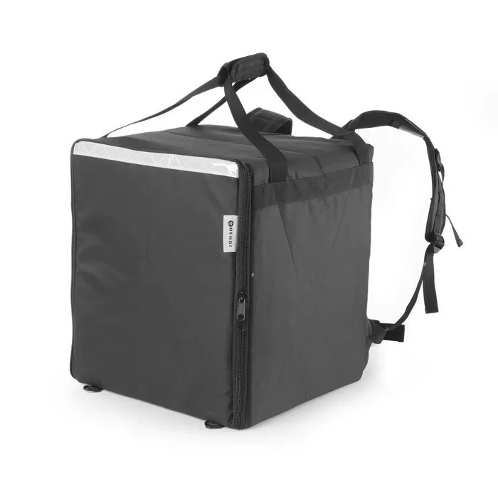 Izolēta pārtikas piegādes mugursoma, melns 72,2L